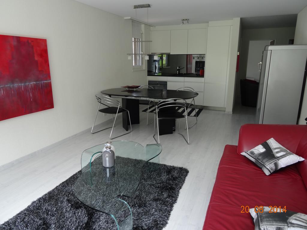 Ferienwohnung Haus Montanara Unterbäch Exterior foto