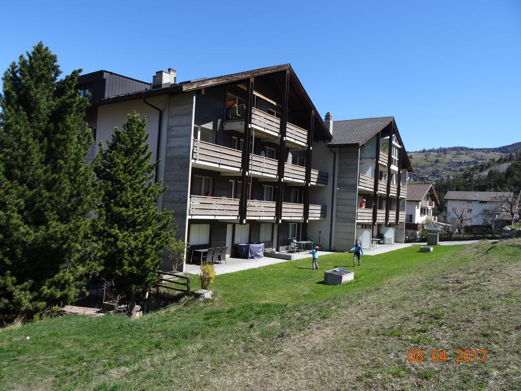 Ferienwohnung Haus Montanara Unterbäch Exterior foto